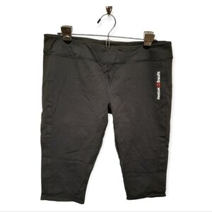 Reebok CrossFit Bike Shorts Workout Size XL Black